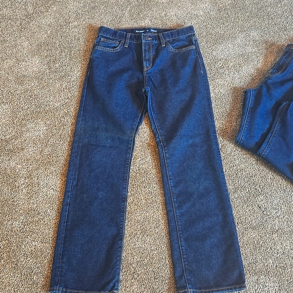 LIKE NEW!!!! 10 PAIRS OF OLD NAVY SIZE 14 STRAIGHT BUILT IN TOUGH JEANS - Picture 2 of 11